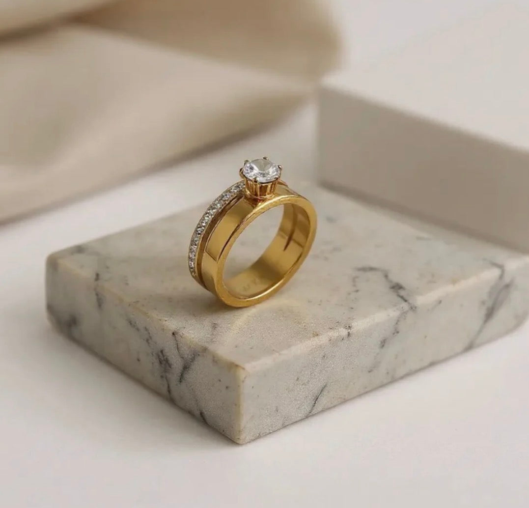 Dainty Stone Ring