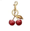 Cherry Charm Keychain