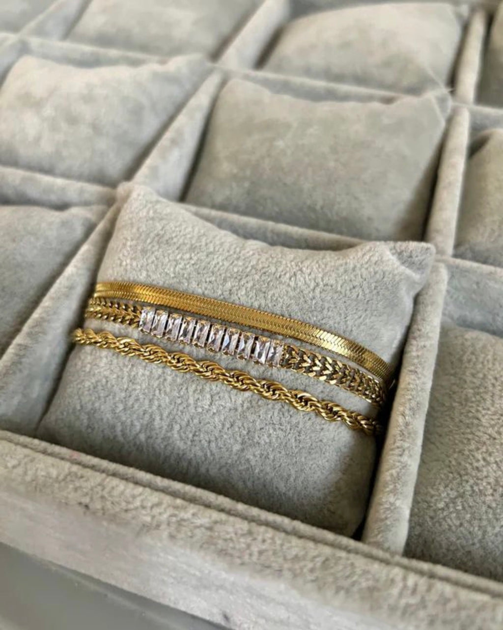 Luxe Trio Bracelet Set