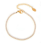 White Gold Tennis Bracelet