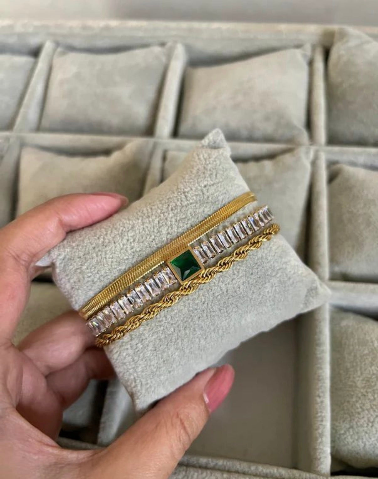 Luxe Trio Bracelet Set