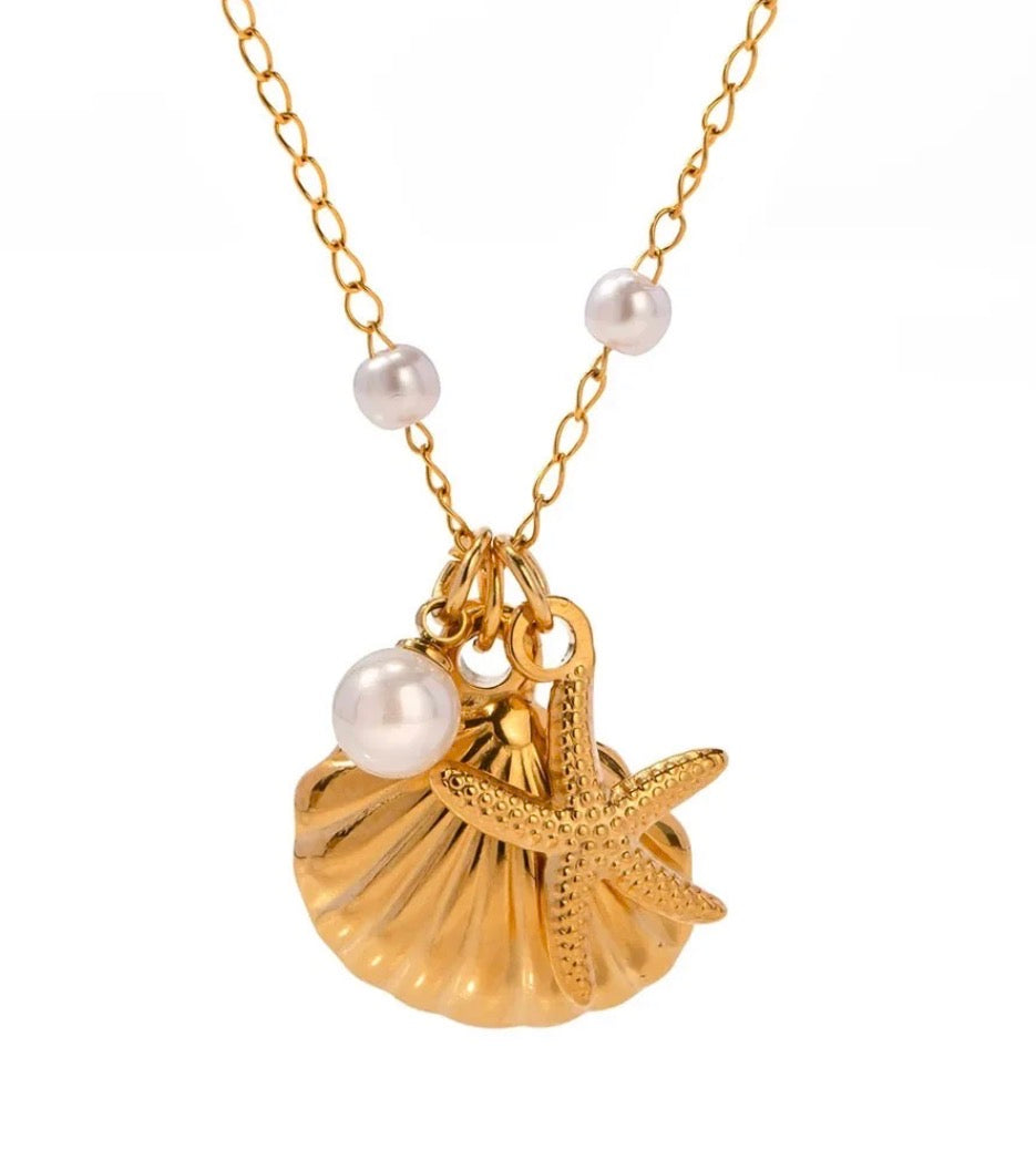 Seashore Charm Necklace